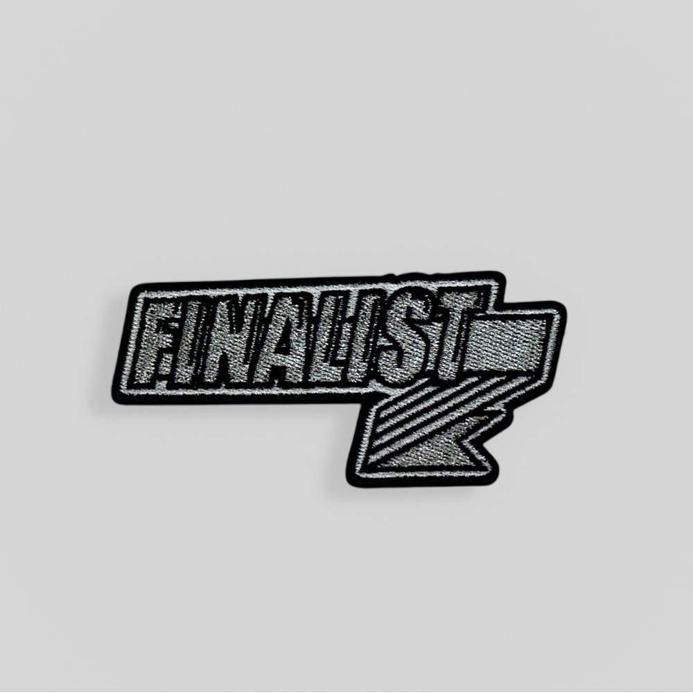 Pep wear UIL letterman jacket patch “Finalist” Marching Band Sports Choir